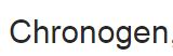Chronogen, Inc.