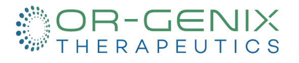 Or-Genix Therapeutics, Inc.